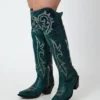BOTA ZOE TURQUESA